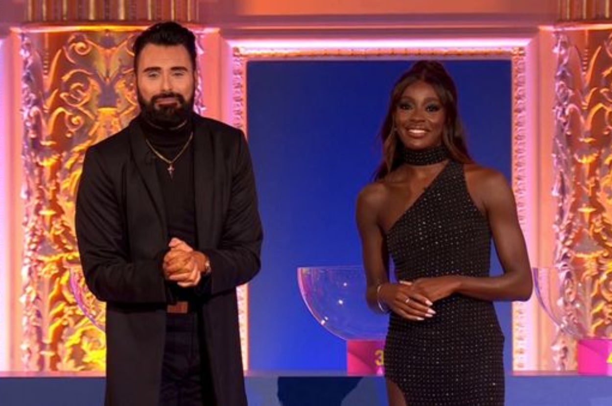 Rylan and AJ hosting the 2023 Eurovision draw