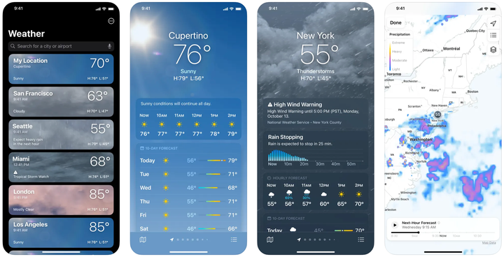 best weather app for travel