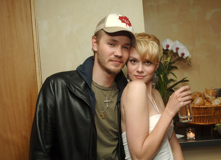 Chad Michael Murray (left) and Hilarie Burton in 2005. 