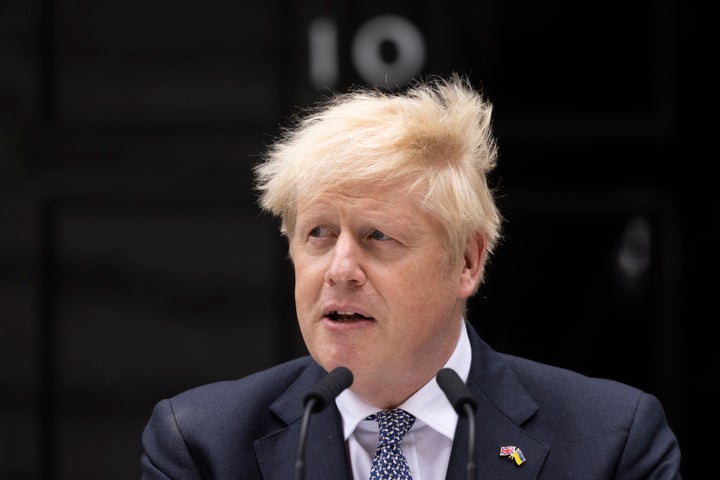 UK Prime Minister Boris Johnson.