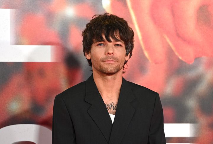 Louis Tomlinson at the premiere of his documentary All Of Those Voices