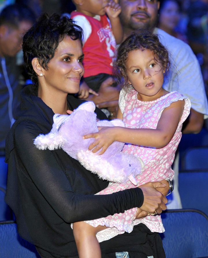Halle Berry daughter Nahla Aubry at "Yo Gabba Gabba! Live!: Get The Sillies Out!" performance on Nov. 23, 2012 in Los Angeles.