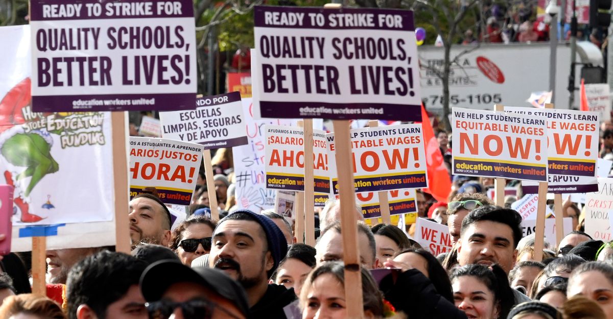 Los Angeles Schools May Close Next Week As 65,000 Employees Prepare To Strike