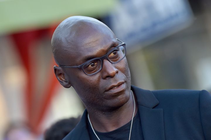 Lance Reddick at the Los Angeles premiere of "Angel Has Fallen" on Aug. 20, 2019.
