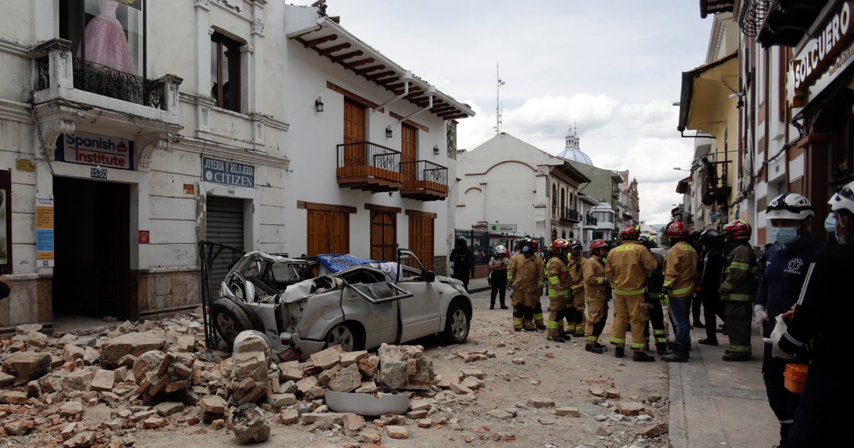 NextImg:Strong Earthquake In Ecuador Kills At Least 4