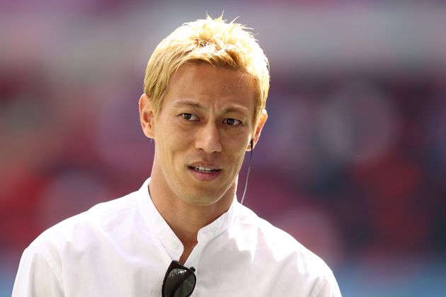 サッカーの本田圭佑選手（2022年11月撮影）