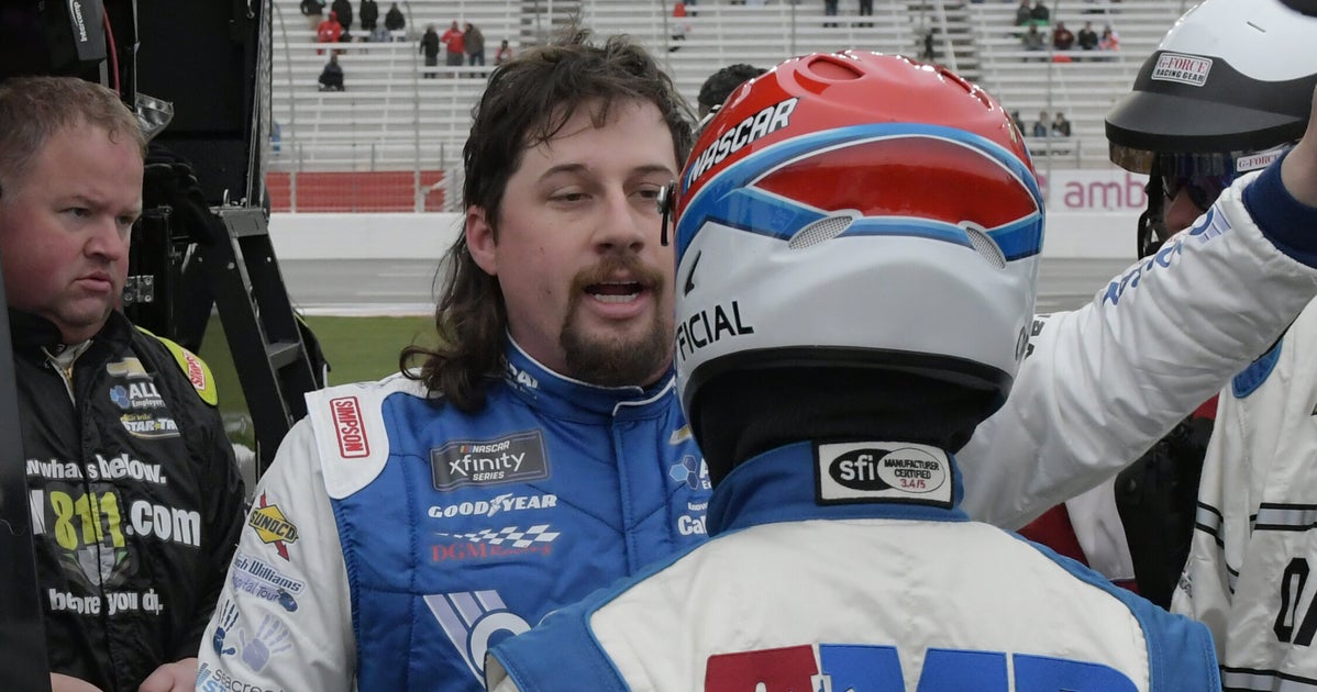 NextImg:NASCAR Driver Pulls Wild F-You Stunt After He's Yanked From Race