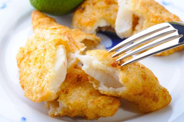 Some of the flakiest fried fish can be made with cereal crumbs.