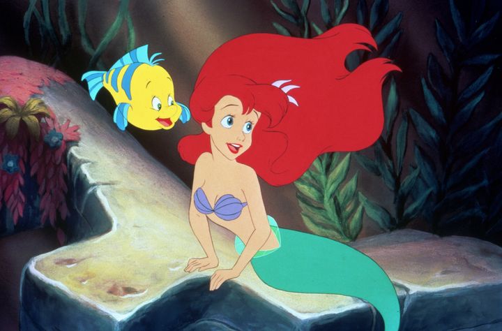 The original Ariel in Disney's The Little Mermaid