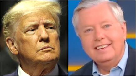 Graham Urges Trump To Make Nice With DeSantis, Predicts What He'll Really Do