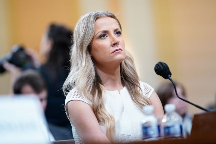 Sarah Matthews testified last July before the House select committee investigating the events surrounding the attack on Congress on Jan. 6, 2021.