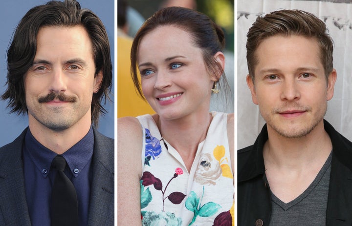 From Left: Milo Ventimiglia, Alexis Bledel and Matt Czuchry.