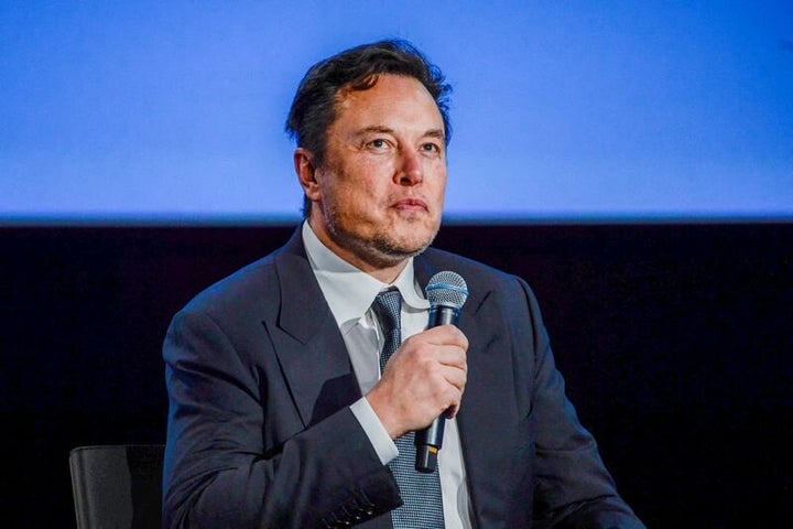 Tesla founder Elon Musk attends Offshore Northern Seas 2022 in Stavanger, Norway, Aug. 29, 2022.