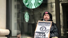 

    Starbucks Workers Strike Ahead Of Shareholder Meeting

...