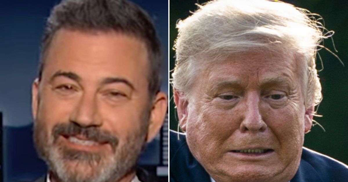 NextImg:What Should Trump Do During His Perp Walk? Jimmy Kimmel Has An Idea