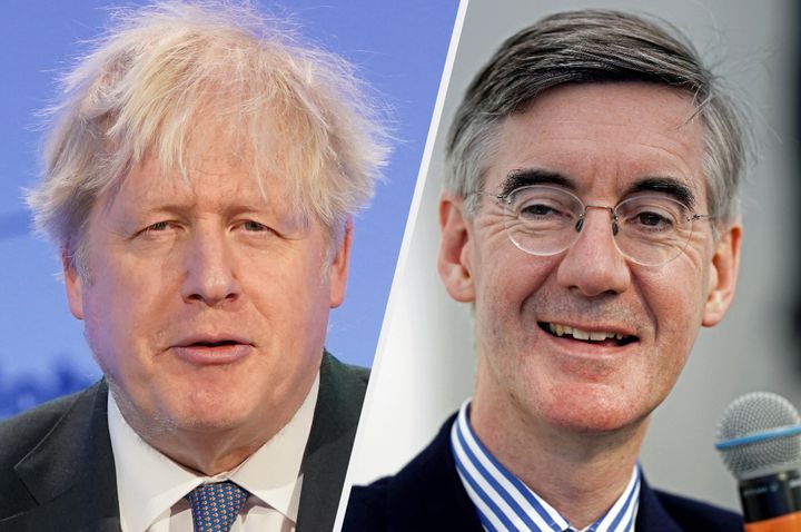 Boris Johnson and Jacob Rees-Mogg