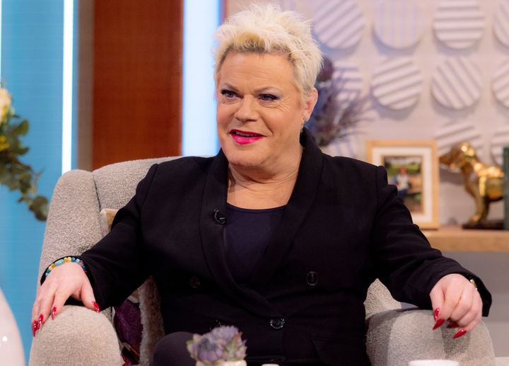 Suzy Eddie Izzard appearing on Thursday's edition of Lorraine
