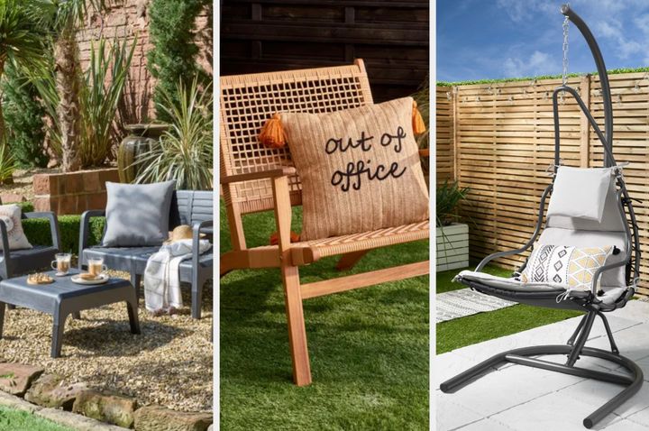 These lovely pieces of garden furniture are sure to see you through many summers to come