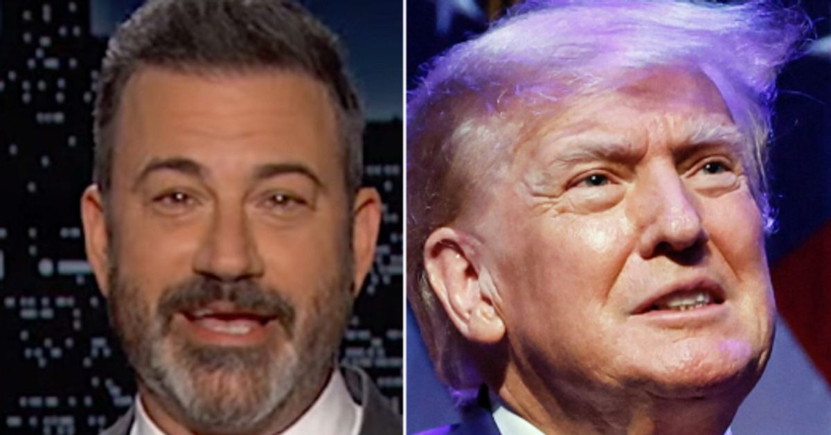 NextImg:Jimmy Kimmel Spots The Surest Sign Trump Is In Full-Blown Panic Mode