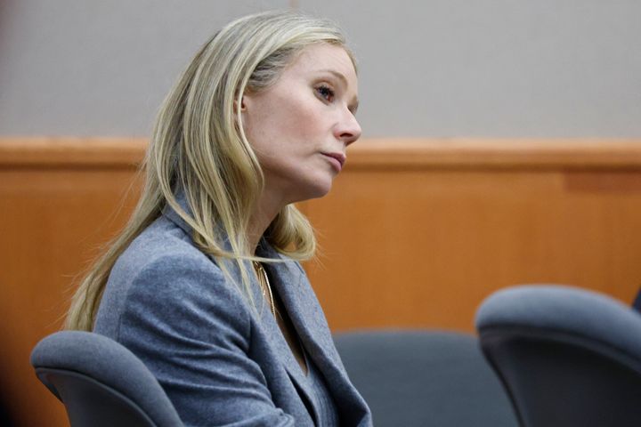 Paltrow in court later in the trial