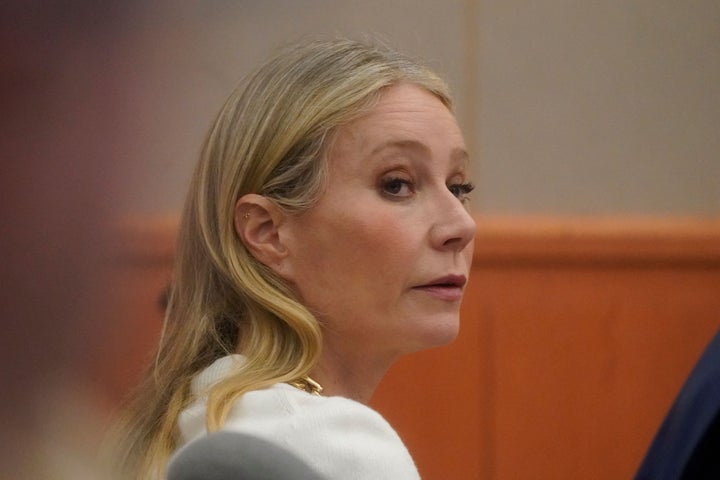 Gwyneth Paltrow in court earlier this week