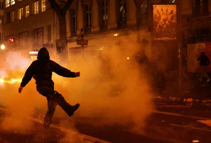 More than 1m march in France amid strikes over plan to raise