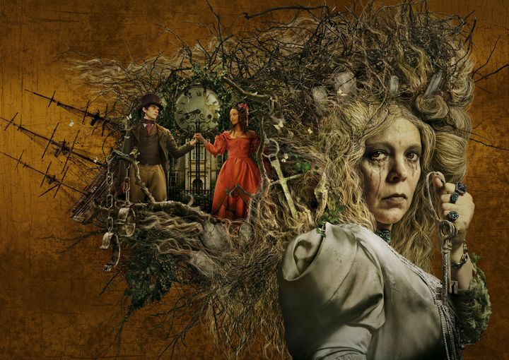 Pip, Estella and Miss Havisham in the BBC's new adaptation of Great Expectations