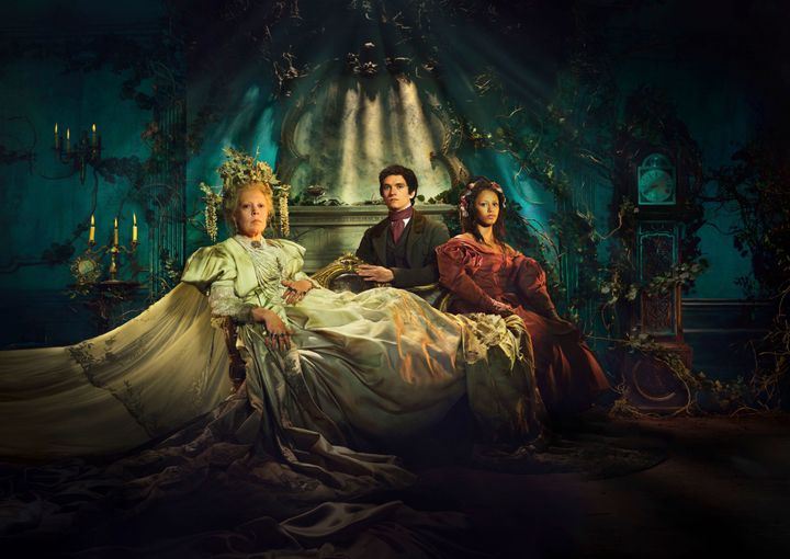 Olivia Colman, Fionn Whitehead and Shalom Brune-Franklin in a promotional image for the show