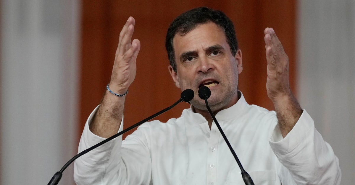 Congress MP Files Privilege Motion Over Police Treatment of Rahul Gandhi