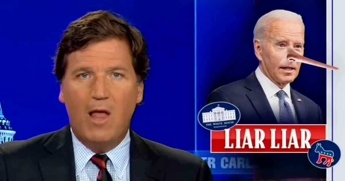 NextImg:Tucker Carlson Shows No Love For 'Lying,' And Twitter Won't Buy It