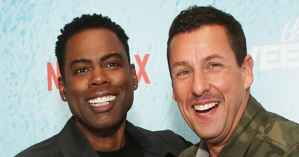 NextImg:Chris Rock Defends Adam Sandler With A NSFW Message For The Oscars