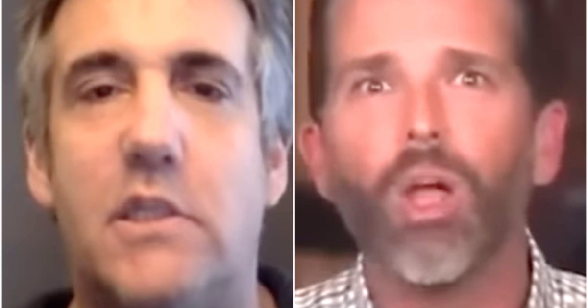 NextImg:Michael Cohen Mocks Donald Trump Jr.'s Rants With An Impression