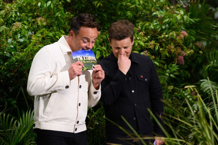 Ant and Dec pictured during last year's series of I'm A Celebrity