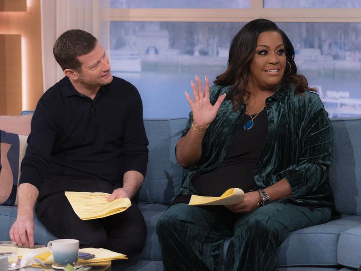 This Morning hosts Dermot O'Leary and Alison Hammond