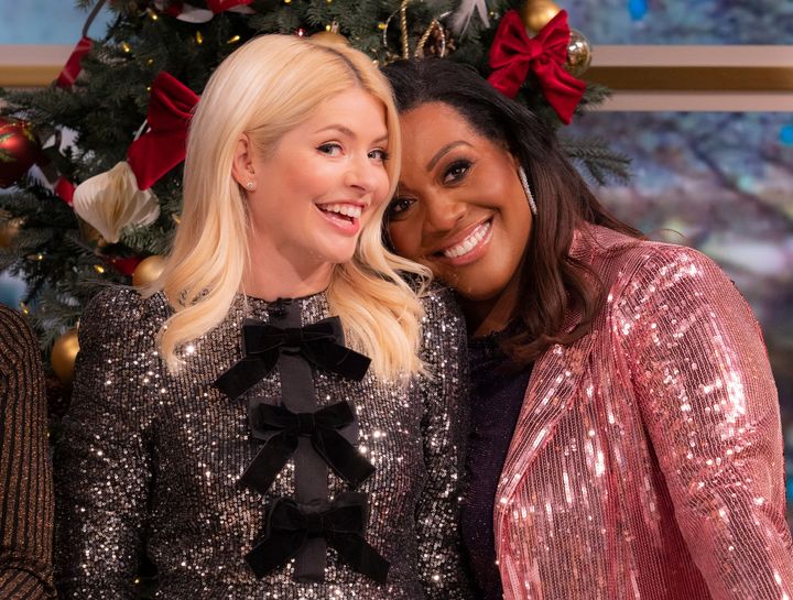 Holly Willoughby and Alison Hammond 