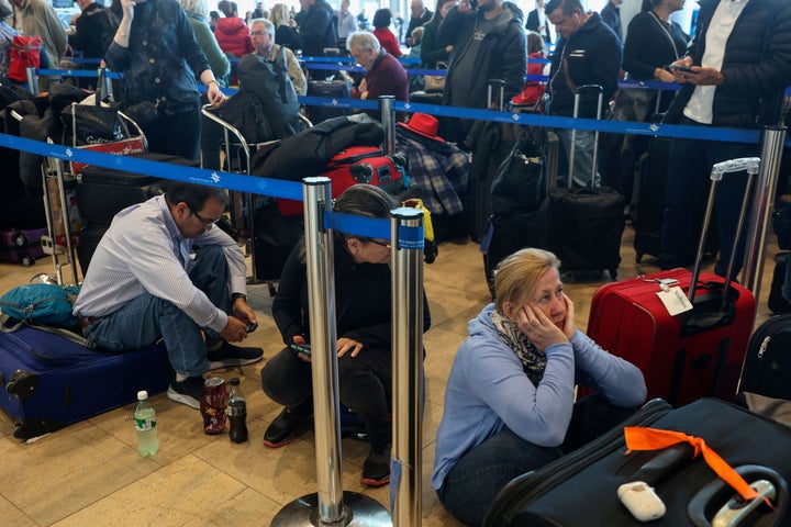 Israeli Airports Authority says flights out of Israel's main international airport have been grounded after the nation's largest trade union group launched a strike across a broad swath of sectors.