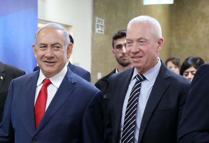 Netanyahu and Gallant in 2019