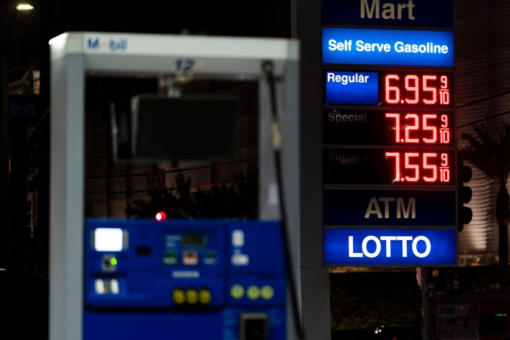 California lawmakers on Monday approved the nation’s first penalty for price gouging at the pump, voting to give regulators the power to punish oil companies for profiting from the type of gas price spikes that plagued the nation’s most populous state last summer.(AP Photo/Jae C. Hong, File)