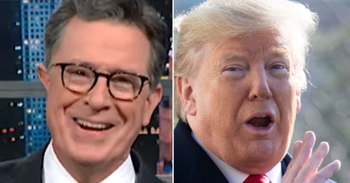 NextImg:Stephen Colbert Nails Trump For 'The 2 Biggest Lies He's Ever Told'