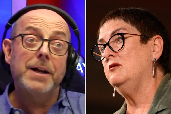 Nick Robinson locked horns with Mary Bousted on the Today programme