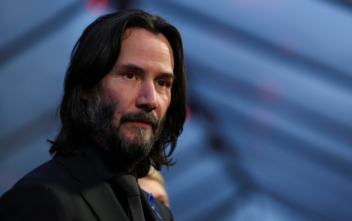 Ο Κιάνου Ριβς στην πρεμιέρα του «John Wick: Chapter 4», στο Λος Άντζελες, 20 Μαρτίου 2023. REUTERS/Mario Anzuoni