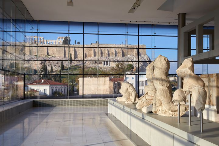 Η Αίθουσα του Παρθενώνα στο Μουσείο Ακρόπολης