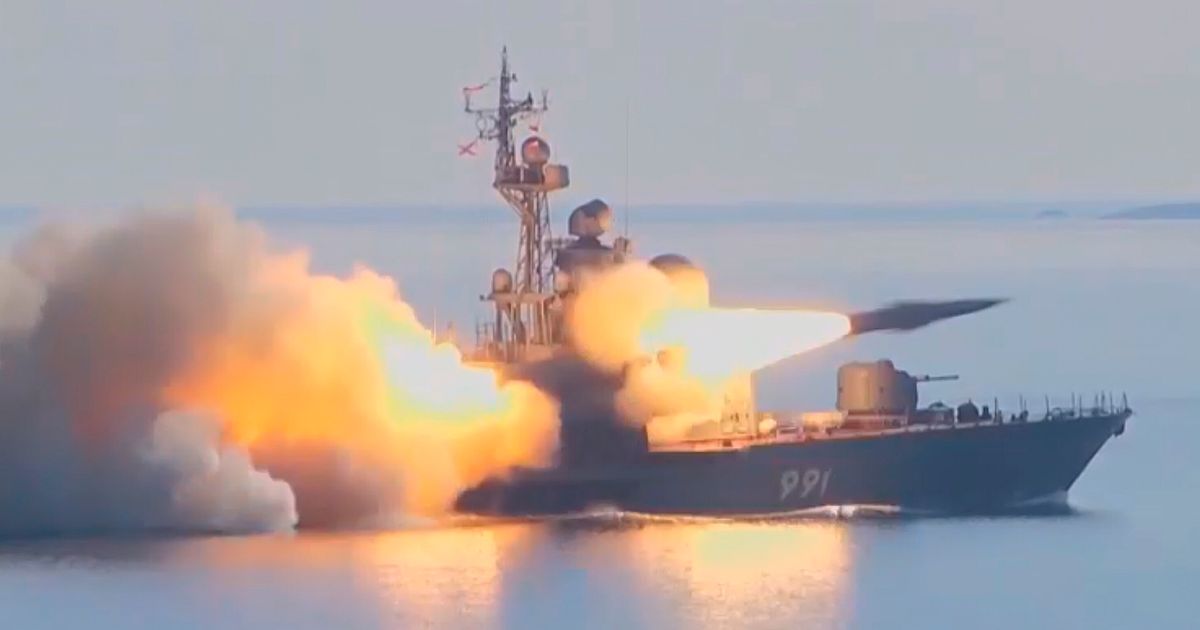 Russia Says It Test-fired Anti-ship Missiles In Sea Of Japan