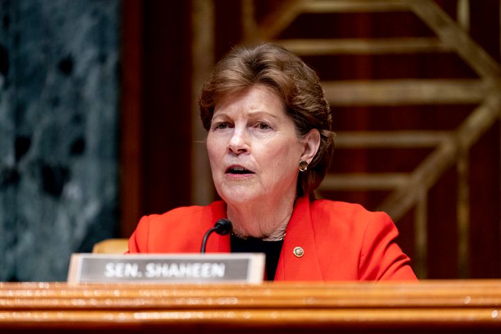 Sen. Jeanne Shaheen (D-N.H.) is standing by Delaney, who she recommended to the White House for a federal judgeship.