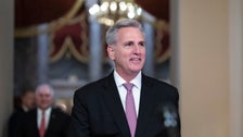 McCarthy Won’t Answer Questions About Meeting With Mother Of Slain Capitol Rioter