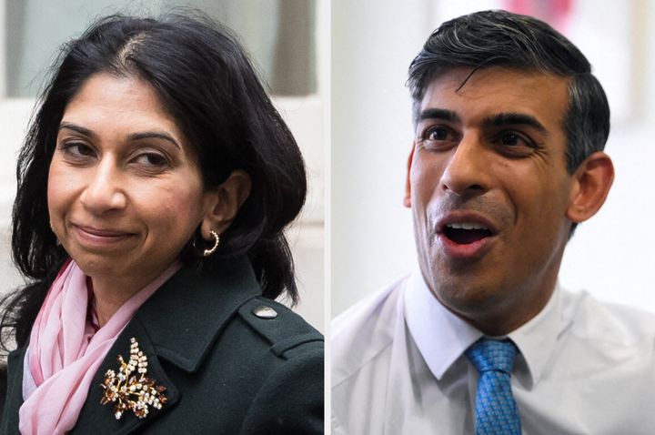 Suella Braverman and Rishi Sunak are considering putting migrants on barges and disused cruise ships (again)