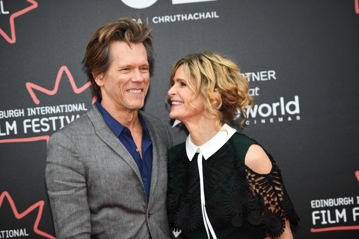 Kevin Bacon and Kyra Sedgwick attend the world premiere of "Story of a Girl" during the 71st Edinburgh International Film Festival on June 22, 2017, in Scotland.
