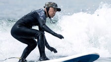Japanese Surfer, 89, Still Plans To Be Catching Waves At 100