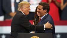 Ron DeSantis Vows To Violate U.S. Constitution To Protect Accused Criminal Trump