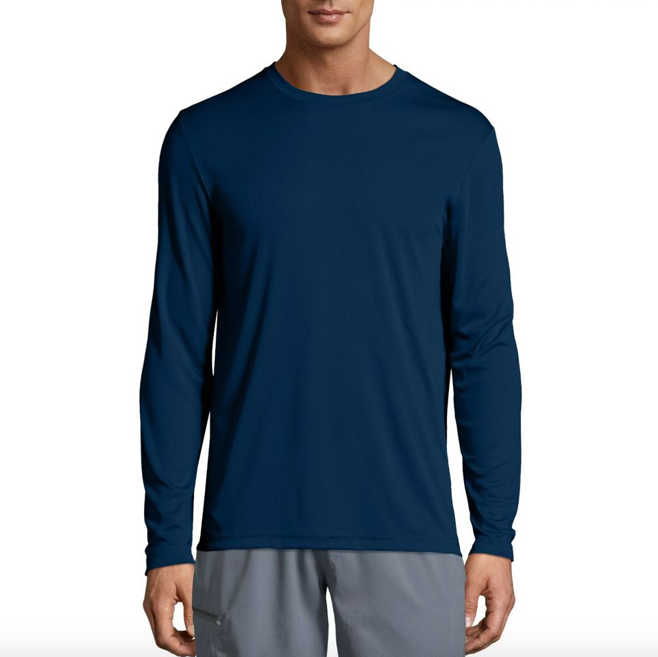 This Hanes cooling long-sleeve T-shirt